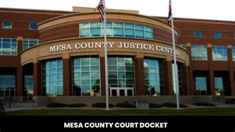 De Beque Municipal Court 381 Minter Avenue De Beque, CO 81630 970-283-5475 Directions. . Mesa county court docket search